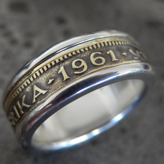 Classic 1/2 Cent Coin Ring - The Year of Independence