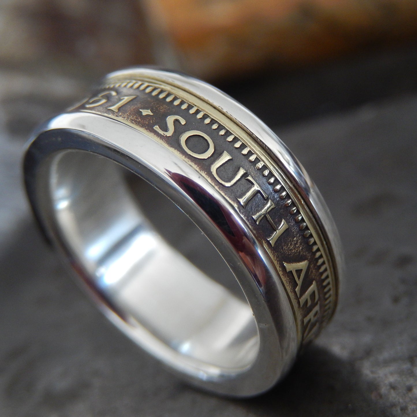 Classic 1/2 Cent Coin Ring - The Year of Independence