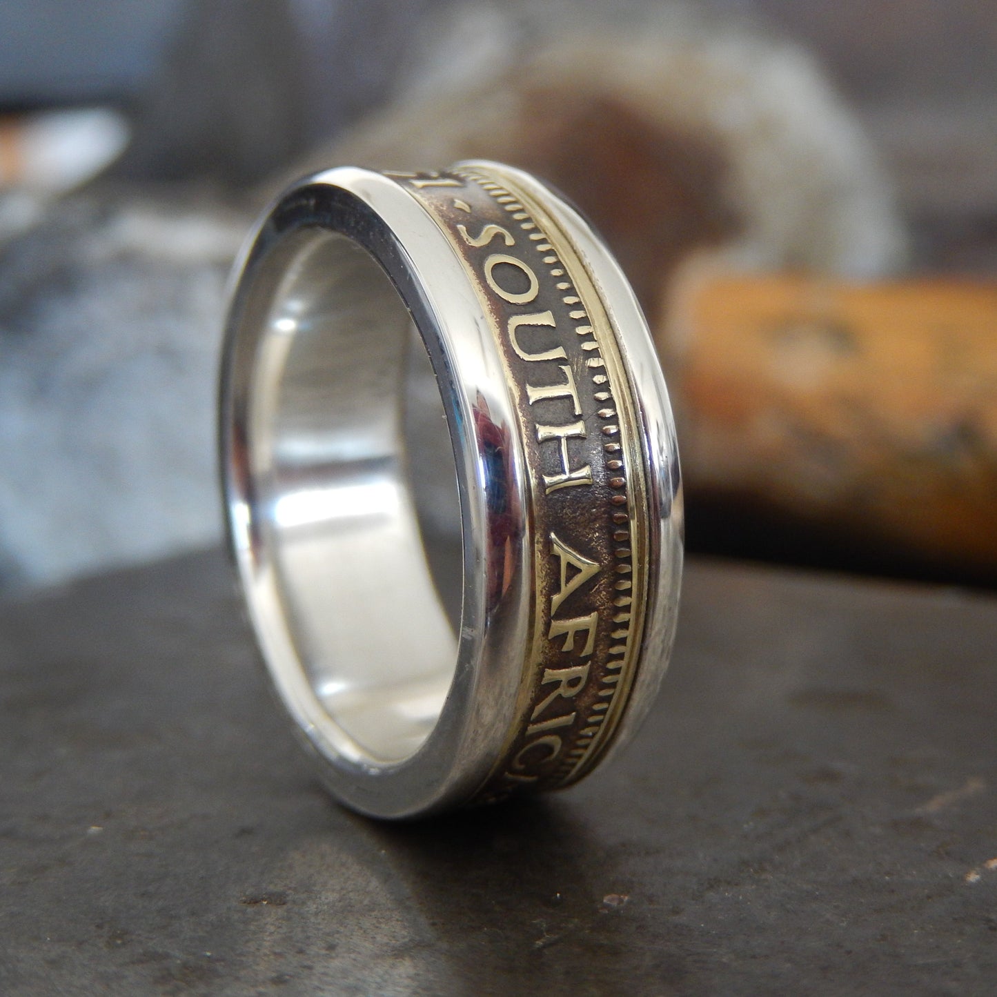 Classic 1/2 Cent Coin Ring - The Year of Independence